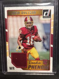 2016 Panini Donruss Josh Doctson Rookie Phenom Jersey Relic Card - C