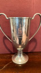 A Silver Plated Golf Trophy Cup
