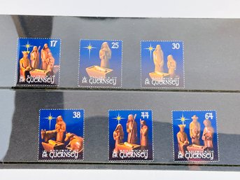 The Holy Family UK English  Guernsey Mint Stamps In Folder