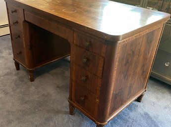 A Vintage Knee Hol Desk - Restoration Project