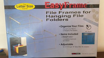 A Brand New Easy Frame For Hanging File Folder.