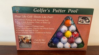 A GOLFER'S PUTTER POOL - Golfing Family Game  By Club Champ