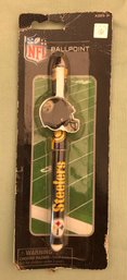 Vintage Official Football NFL Pittsburgh Steelers Ballpoint Pen - Still In The Package