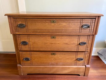 Antique Late 1800' Chest Of Drawers.