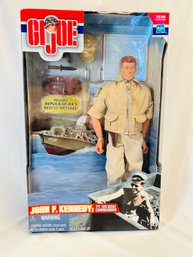 SEALED  Hasbro John F. Kennedy 12 Inch Boat Commander Gi Joe Action Figure