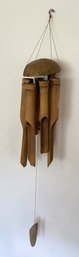 A Bamboo & Coconut Wood Wind Chime