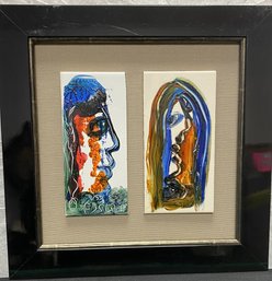 Jose Fuster Original Tile Painting Cuban Ceramic Artist Signed Feb 2009