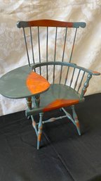 A Vintage UpperDeck Ltd Colonial Style Wooden Doll Chair