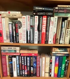 Two Shelves Full Of Books