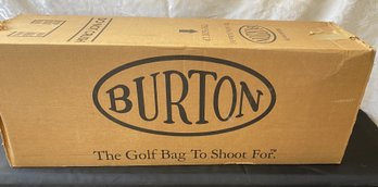 A Burton Brand New In Box Golf Bag - IZZO