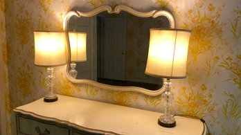 A Vintage Pair Of Table Lamps