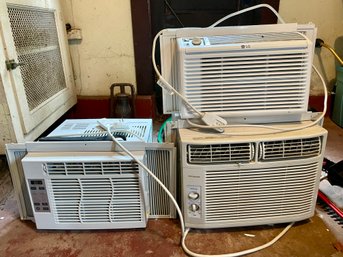 Three Window Air Condition Units.