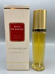 Vintage Miss De Rauch, Unused France Perfume. 2FL.OZ