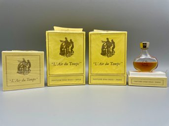 Trio Of Nina Ricci ' L'air Du Temps' Perfumes