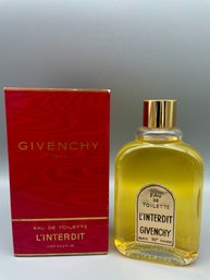 Givenchy L'interdit , Vintage  3 2/3 FL.OZ France Perfume In Original Box.