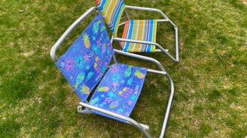 Pair Of Beach Chair By Debro