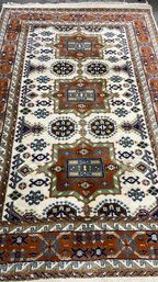 Beautiful Hand-Woven Carpet 105' X 68'