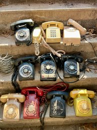 Collection Of Vintage Phones.