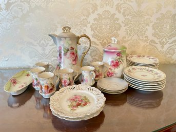 Vintage Porcelain Dish Collection, Mostly German.