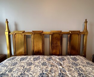 Neoclassical Style Wood Queen-sized Headboard