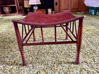 Vintage Unusual Footrest/ottoman/stool.