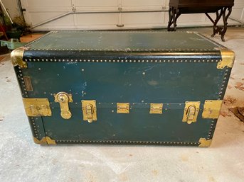 Vintage Hartmann Wardrobe Steamer Trunk.