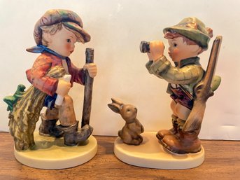 Pair Of Vintage Hummel Figurines 386 & 307 ,5.5' Tall (8)