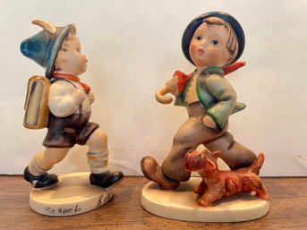 Pair Of 1960' Hummel Figurines .up To 5' Tall (13)