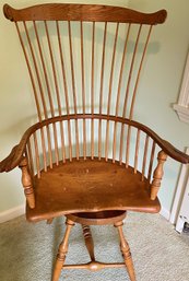 Vintage Duckloe Brothers Comb Back Windsor Armchair