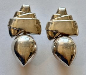 Vintage Sterling Silver Earrings