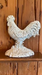 Vintage Cast Iron Rooster Door Stop