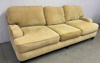 Bernardt Furniture Contemporary Three Cushions Sofa Made In USA