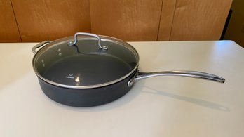 Calphalon 5 Qt Aluminum  Skillet With Lid