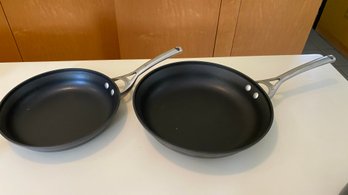 Calphalon 10'  & 12' Aluminum Skillet Pair