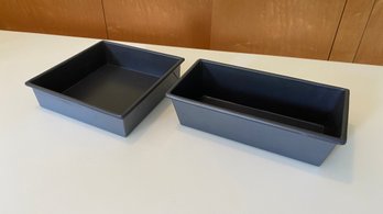 Pair Of Aluminum Loaf Pan