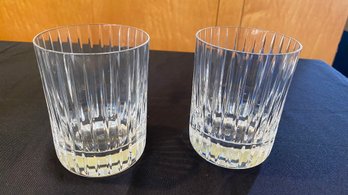 Baccarat Harmonie Double Old Fashion Tumblers