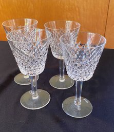 Waterford Crystal Classic Alana Goblet Four Pieces