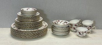 A Vintage Ancestral Minton Bone China Assorted Pieces Made In England