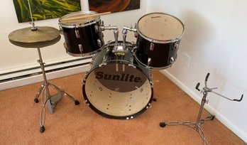 A Vintage Sunlite Drums & More - Made In Taiwan