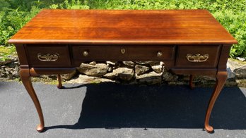 Mersman Furniture Solid Wood 3 Drawers Queen Anne Desk - 51' X 24' X 29'h