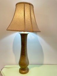 Middle Eastern Vintage Brass Table Lamp. 28.5' Tall