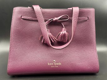 Kate Spade, Purple Handbag.