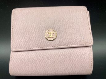 Vintage Chanel Pinkish Wallet.