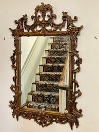 Large Ornate Wall Mirror.