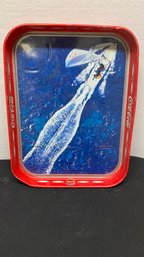 Coca Cola Tray Tin Plate Scatolificio Lecchese Made In Italy