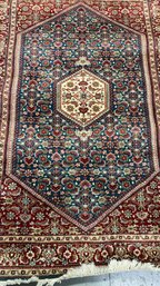 A Vintage Hand Knotted JAIPUR Carpet Made In India
