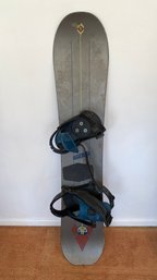 A Vintage Burton Air 40 Foam Core Snowboard Made In Austria