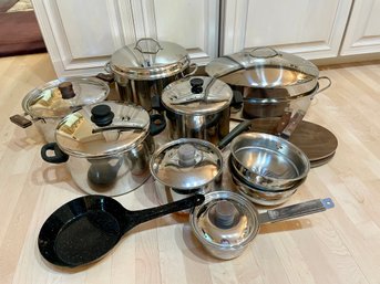 Large Collection Of Cookware , Farberware And More