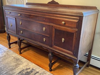 ANTIQUE  JACOBEAN STYLE BUFFET - CREDENZA