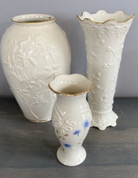 Group Of Lenox  Vases  Decor